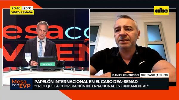 Papelón en caso DEA-Senad: “algunos, por protagonismo, no cuidan al presidente”, dice diputado - Mesa de Periodistas - ABC Color