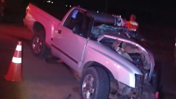 Un automovilista muere en un accidente de tránsito en Santa Rosa del Aguaray