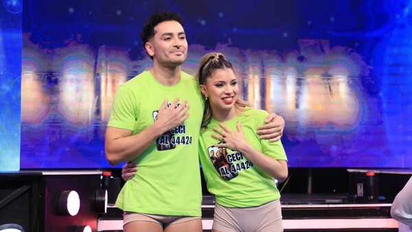 Diego Achar no lloró, pero igual se eliminó de “Baila Conmigo Paraguay”