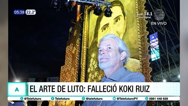 El arte de luto: Falleció Koki Ruíz