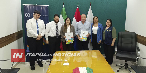 GOBERNACIÓN DE ITAPÚA Y JCI ENCARNACIÓN FIRMAN IMPORTANTE CONVENIO - Itapúa Noticias