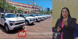 BLANCA CHÁVEZ: “AGRADECEMOS AL GOBIERNO NACIONAL EL APOYO EN MATERIA DE SEGURIDAD” - Itapúa Noticias