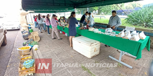 SE REALIZA FERIA AGROECOLÓGICA DE PRODUCTORES EN EL CENTRO DE ENCARNACIÓN - Itapúa Noticias