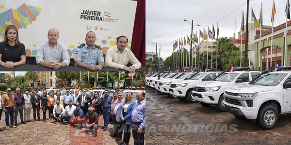 EL GOBIERNO NACIONAL ENTREGÓ 12 NUEVAS PATRULLERAS PARA REFORZAR LA SEGURIDAD EN ITAPÚA - Itapúa Noticias