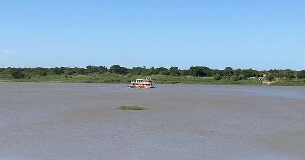 Río Paraguay vuelve a subir tras las lluvias - Nacionales - ABC Color