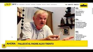 Falleció el padre Aldo Trento, líder de la Fundación San Rafael  - ABC Noticias - ABC Color