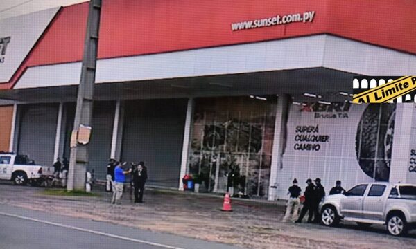 Perpetran millonario asalto a empresa de cubiertas en Ypané