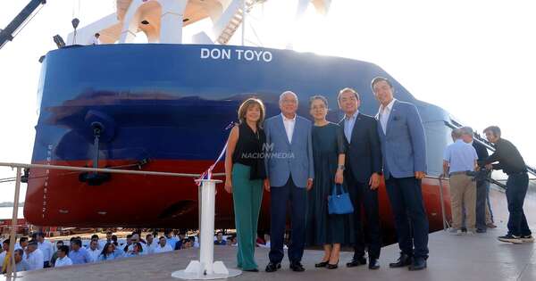 La Nación / Con USD 15 millones de inversión, buque Don Toyo se erige como el más grande de Sudamérica
