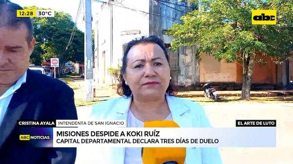 Arte popular de luto: Misiones despide a Koki Ruiz - ABC Noticias - ABC Color