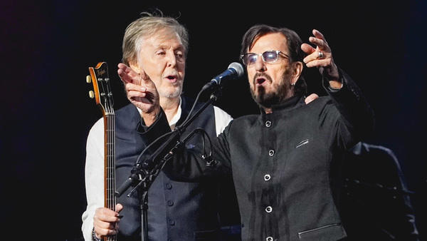 Paul McCartney cierra su gira con Ringo Starr