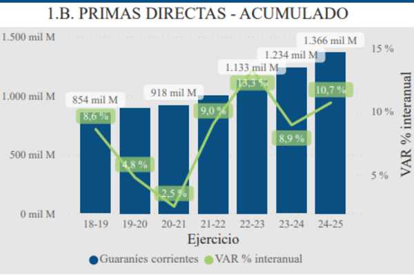 Aseguradoras con resultado técnico positivo de Gs. 131 mil millones | Locales | 5Días