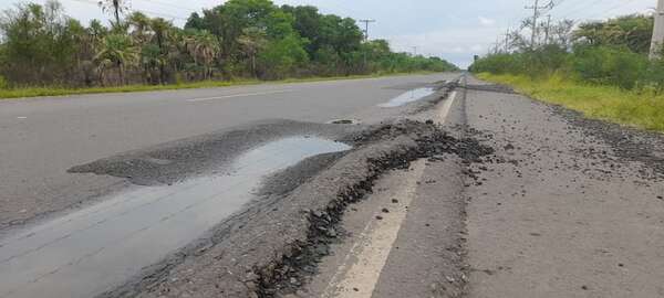 Ediles exigen una reparación urgente de la ruta PY19 que presenta un estado crítico y peligroso - Nacionales - ABC Color