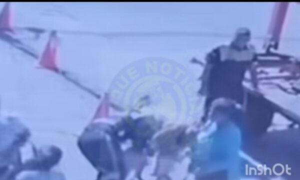 (VIDEO)¡PMT héroe!: Salvó la vida a bebé de 2 años que se atragantó