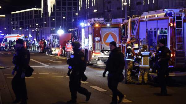 Suben a dos los muertos por el atropello en un mercadillo de Navidad en Alemania