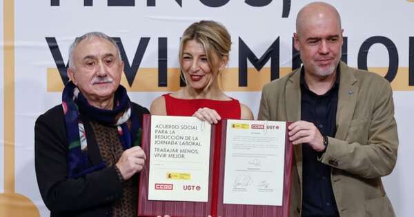 Diario HOY | Gobierno español y sindicatos firman acuerdo para reducir la jornada laboral