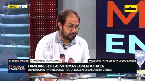 “Sabemos que estamos contra un peso pesado”: denuncian privilegios para Eugenio Sanabria Vierci - Mesa de Periodistas - ABC Color