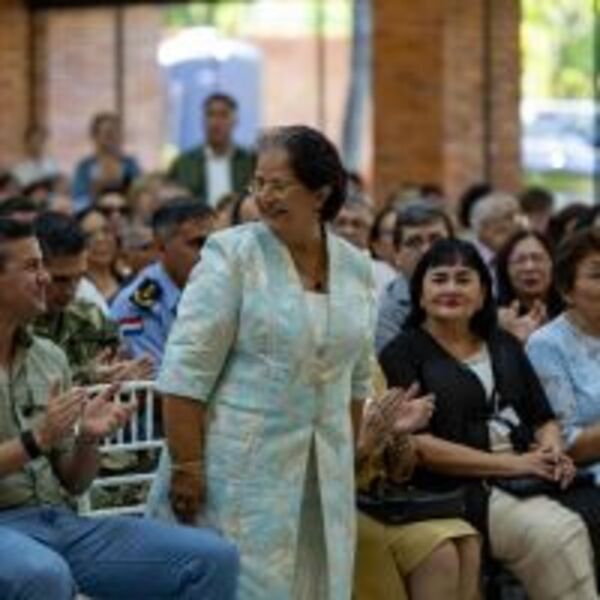 Presidente Peña participó de la inauguración del Hogar del Jubilado :: Presidencia de la República del Paraguay