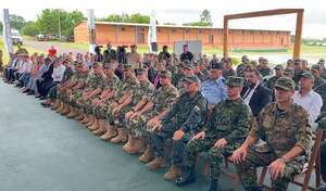 Celebran sexto aniversario del Batallón de Inteligencia Militar en Arroyito  - Nacionales - ABC Color
