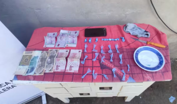 Incautan cocaína y detienen a tres personas durante allanamientos