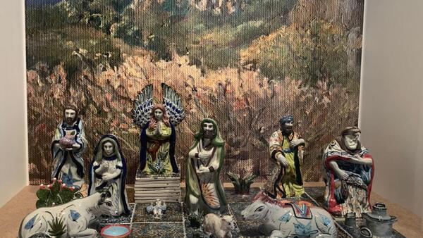 Los belenes artesanales de México celebran la Navidad en Madrid