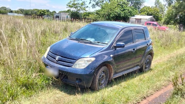 Asalto millonario en Ypané: Encuentran vehículo utilizado por delincuentes