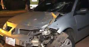 La Nación / Accidente de tránsito en Lambaré deja dos personas gravemente heridas