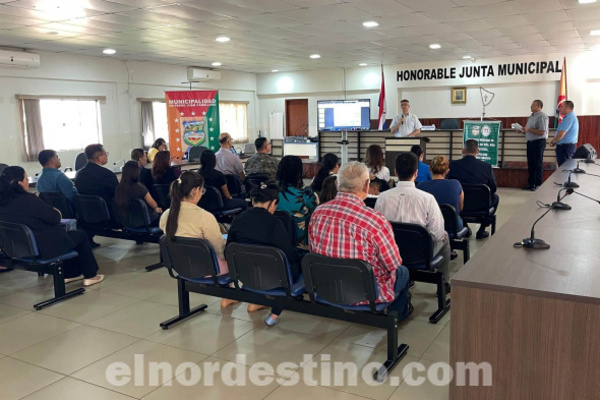 En Pedro Juan Caballero, CODENI presentó Informe Anual de Actividades acompañada del intendente Acevedo y Primera Dama - El Nordestino