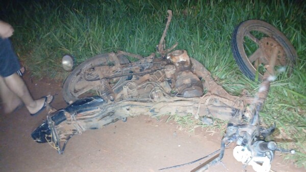 Accidente de tránsito fatal en ruta PY06 deja un motociclista sin vida