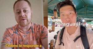 La Nación / Viral: tiktoker chileno respondió a coreano que habló mal de Paraguay