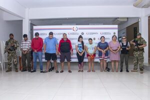 Prisión preventiva para diez miembros de una red de microtráfico desarticulada en el Departamento Central