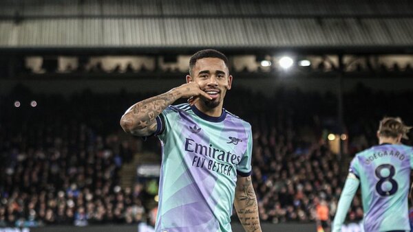 Gabriel Jesús sigue en racha en Arsenal