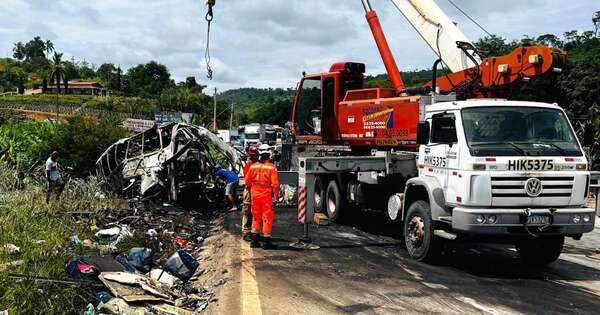 Diario HOY | Tragedia en Brasil: 38 personas murieron en accidente de ómnibus en Minas Gerais
