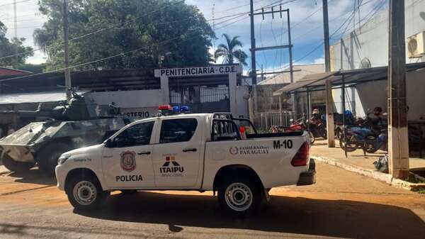 Interno se fuga de la Penitenciaría Regional de Ciudad del Este - ABC en el Este - ABC Color