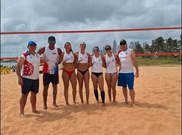 Vóley playa: Pretemporada en Brasil, con miras al Panamericano Junior - Polideportivo - ABC Color