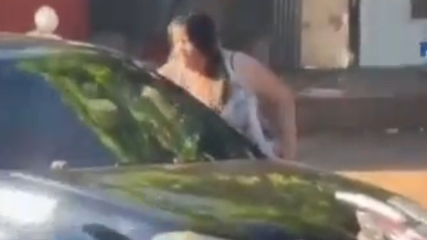 Mujer agrede a conductor de taxi por aplicativo en Ypané - SNT