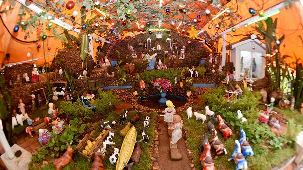 Pesebre paraguayo, puente que une tradición y fe en las familias