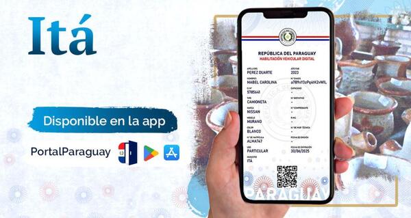 Portal Paraguay suma un nuevo municipio con habilitación vehicular digital