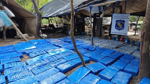 Operativo antidrogas: Destruyen 13 toneladas de marihuana en Maracaná