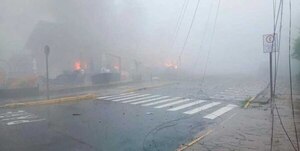Avión se estrella en plena zona urbana de Gramado, Brasil - 1000 Noticias