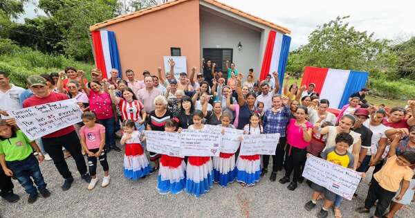La Nación / MUVH entregó 179 viviendas en San Pedro