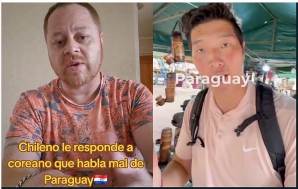 En defensa de Paraguay: Chileno cañeó a coreano que criticó nuestro país