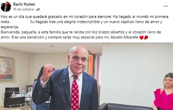 Regalan cargo en Consulado al papá de la nieta de Bachi Núñez - OviedoPress