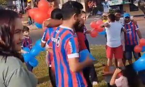¡Así fue recibido Diego León en su valle!