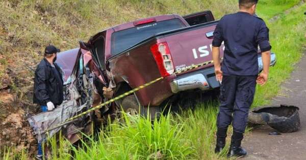 Diario HOY | Triple choque deja un conductor fallecido en Caaguazú