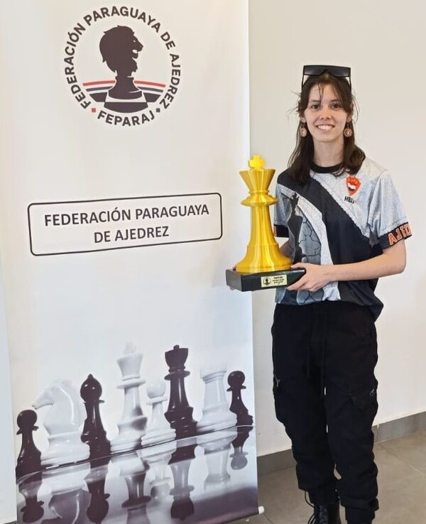 Helen Montiel Cáceres es campeona nacional femenina de ajedrez 2024