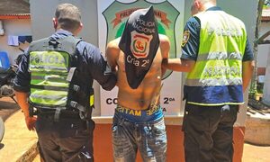 Capturan a alias «Chino» tras intentar asaltar a transeúnte