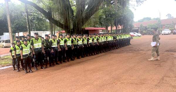La Nación / Alto Paraná recibió 103 nuevos agentes policiales