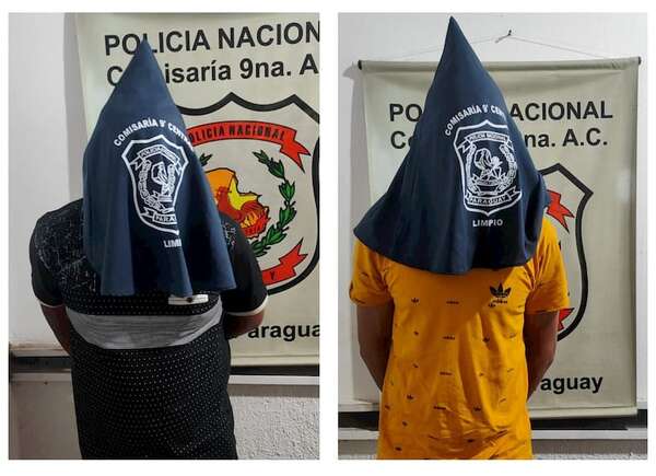 Dos detenidos por disturbios y daños en Limpio - Policiales - ABC Color