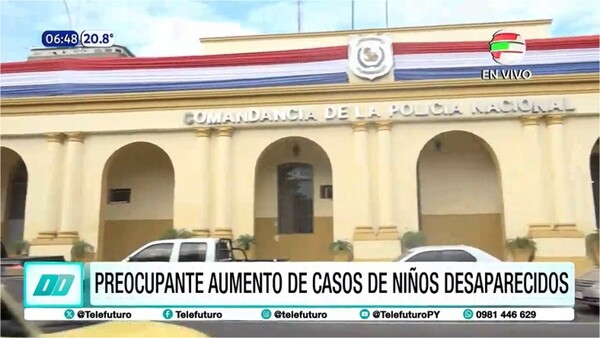Preocupante aumento de casos de niños desaparecidos