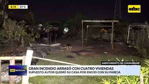 Video: Un hombre incendió su casa tras discusión con su pareja - ABC Noticias - ABC Color